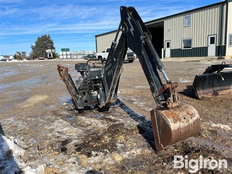 bradco skid steer backhoe|bradco 611 backhoe specs.